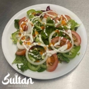 Green Salad at Sultan Shirenewton, Indian Dining & Bar